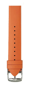 Orange Natural Rubber Strap - Model 1-NRO