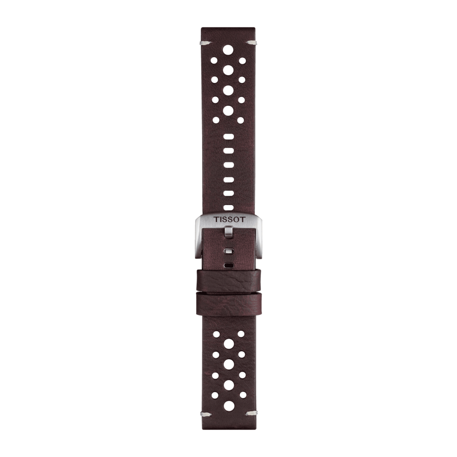 BROWN LEATHER STRAP LUGS 22 MM