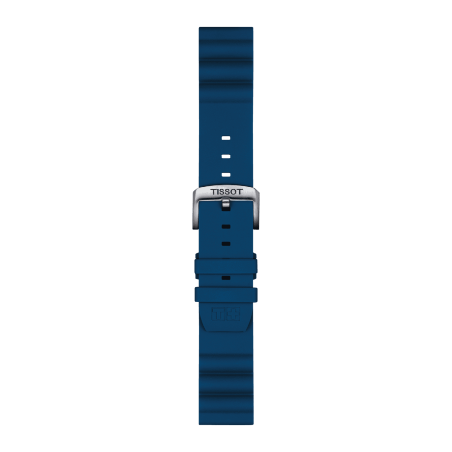 BLUE SILICONE STRAP LUGS 22 MM – Atelier Chronos