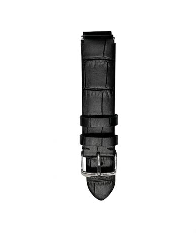 Black Calf Alligator Strap - CABS