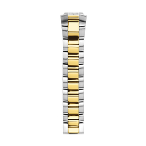 Two Tone Yellow Gold & Steel Bracelet - Model 2-SSTG