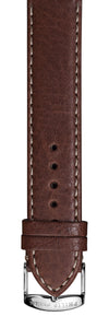 Dark Brown Stitch Calf Leather Strap- CSTDBR